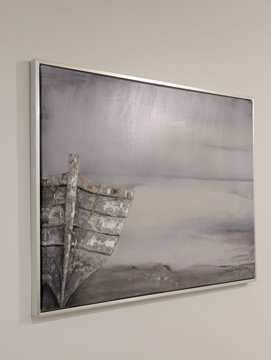 Urban Barn Silver Framed Beach Scene