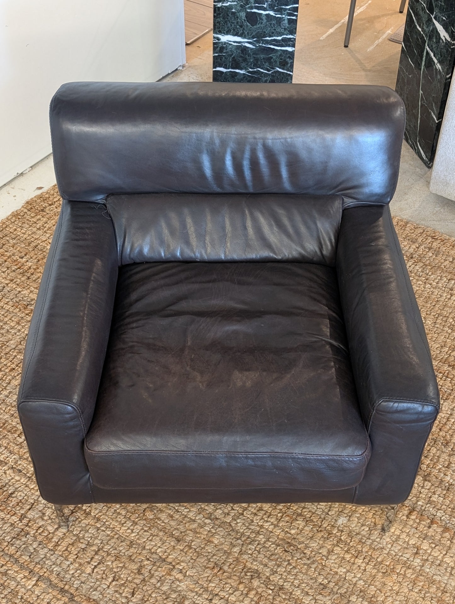 Calia Italia Leather Chair