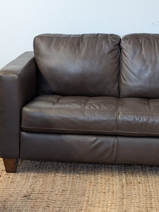 Natuzzi Italia Lazzio II Leather Sofa