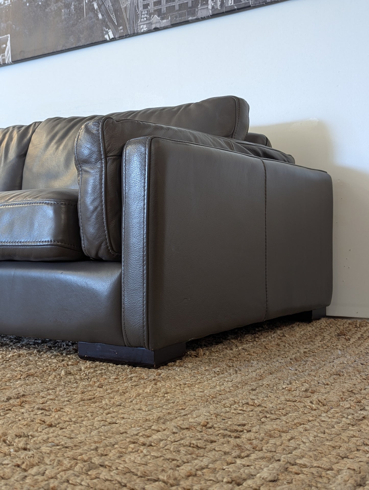 Modern Leather Sofa