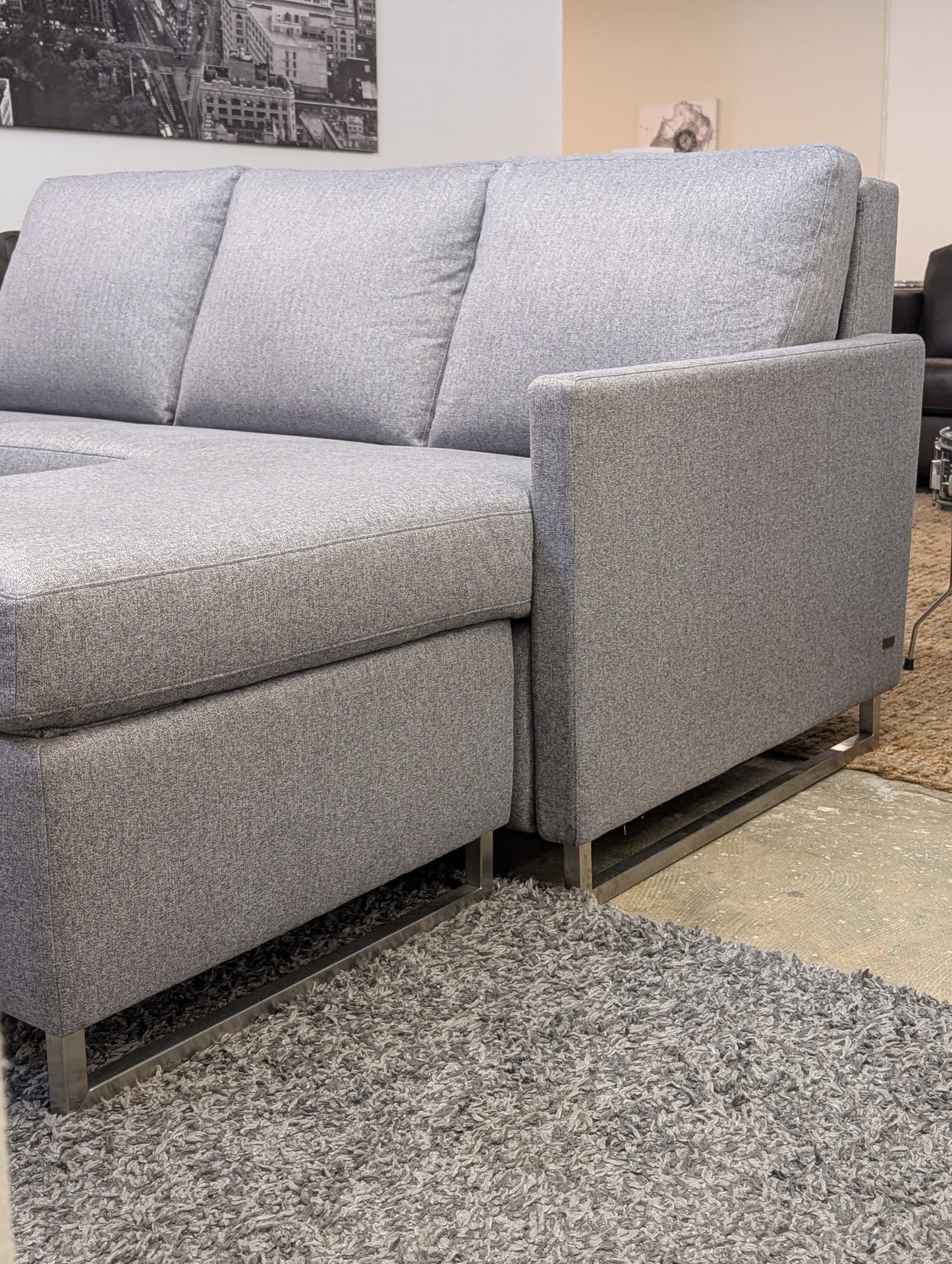 Brandt Comfort Sleeper Sectional + Storage