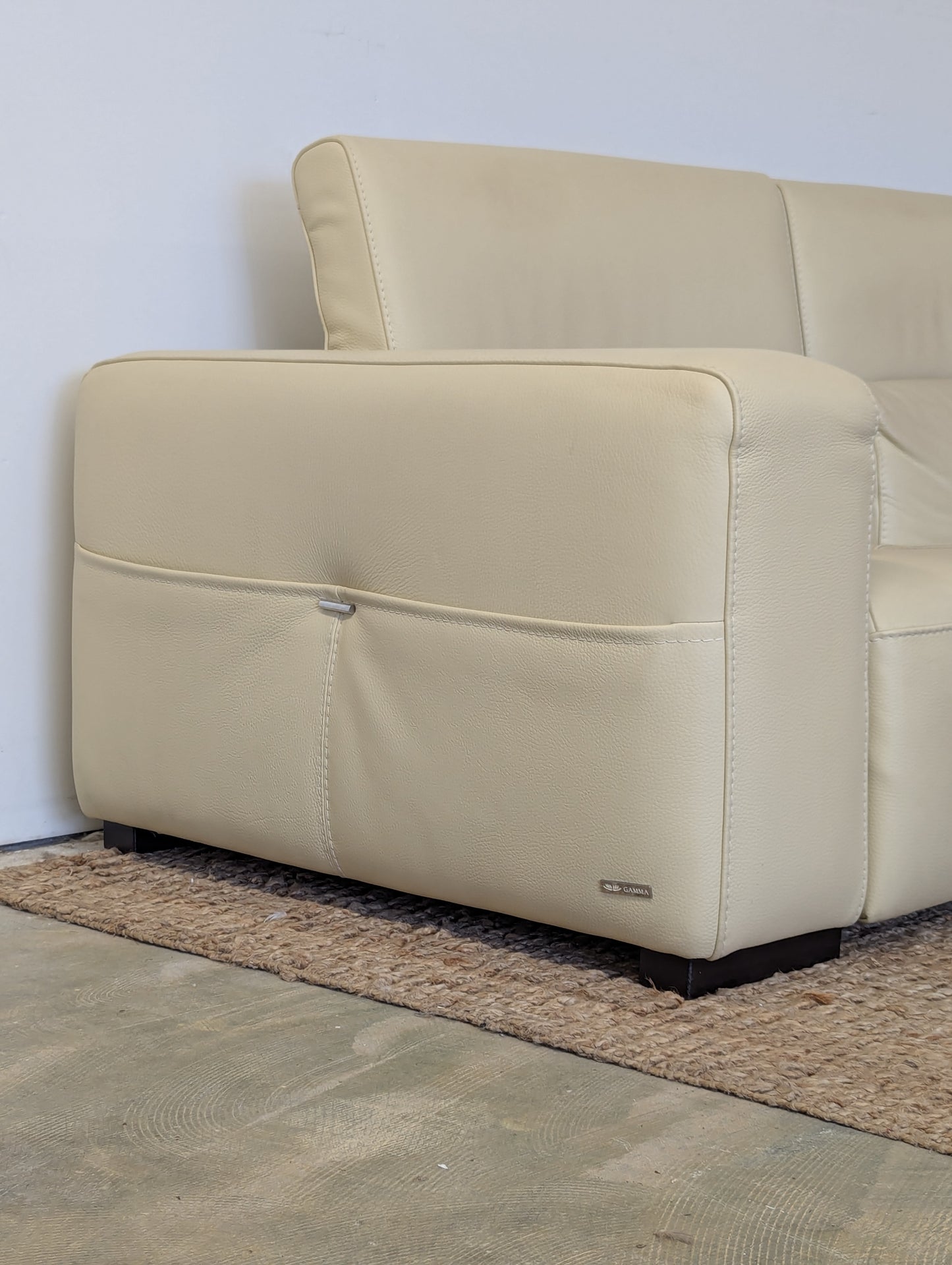 Gamma Tiffany Leather Sectional