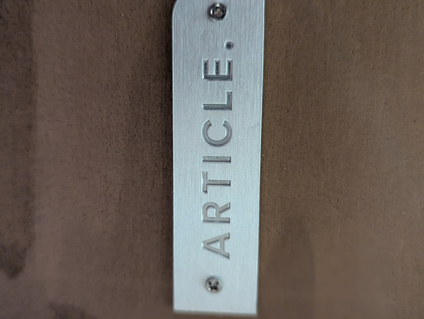 Article Baarlo 46" Coffee Table - Smoked Oak