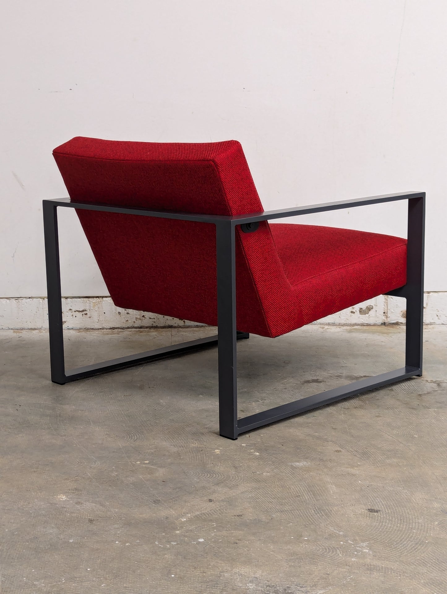 CB2 Specs Chair Chili Red
