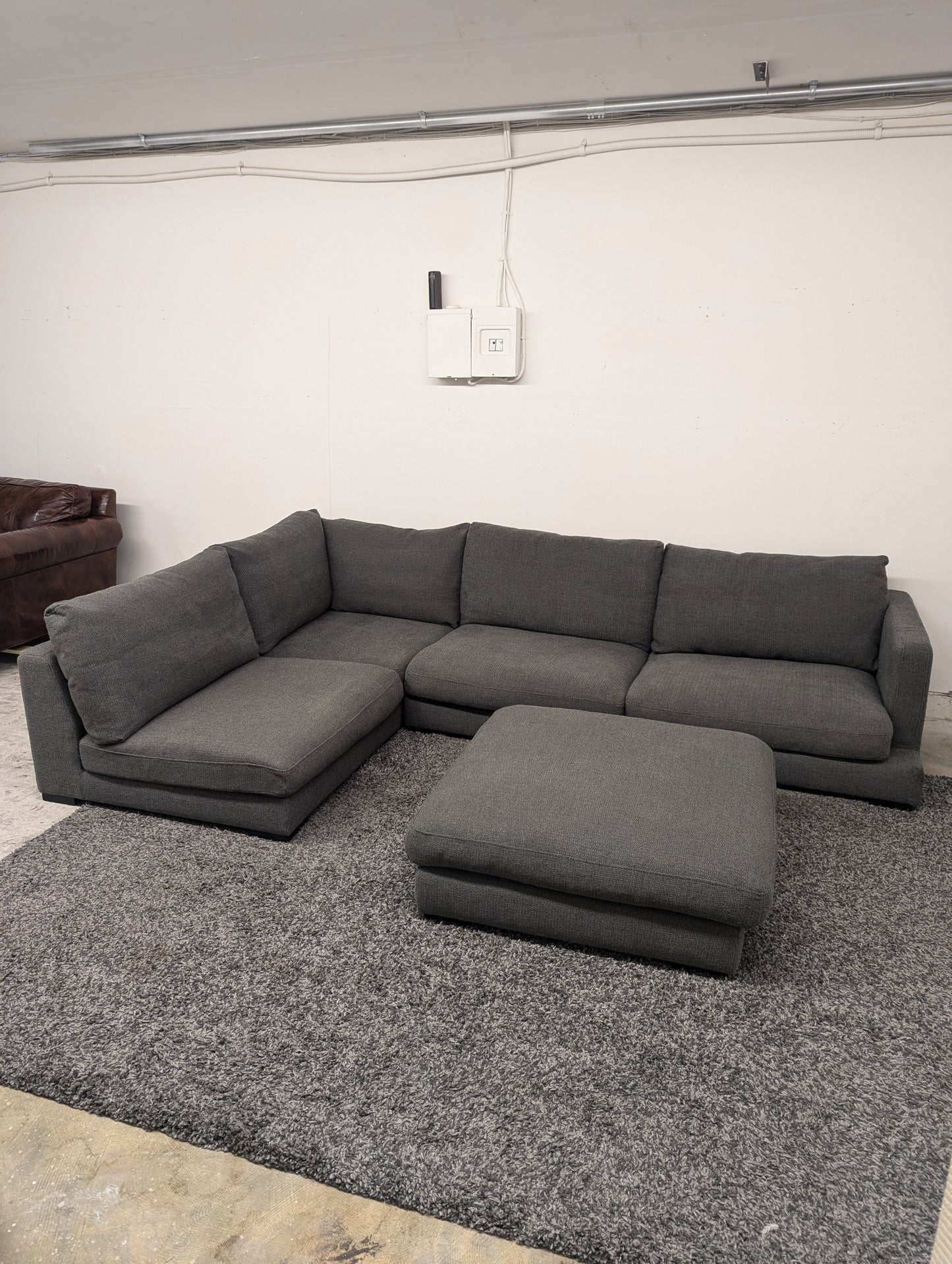 4 Piece Cloud Sectional - Down Filled