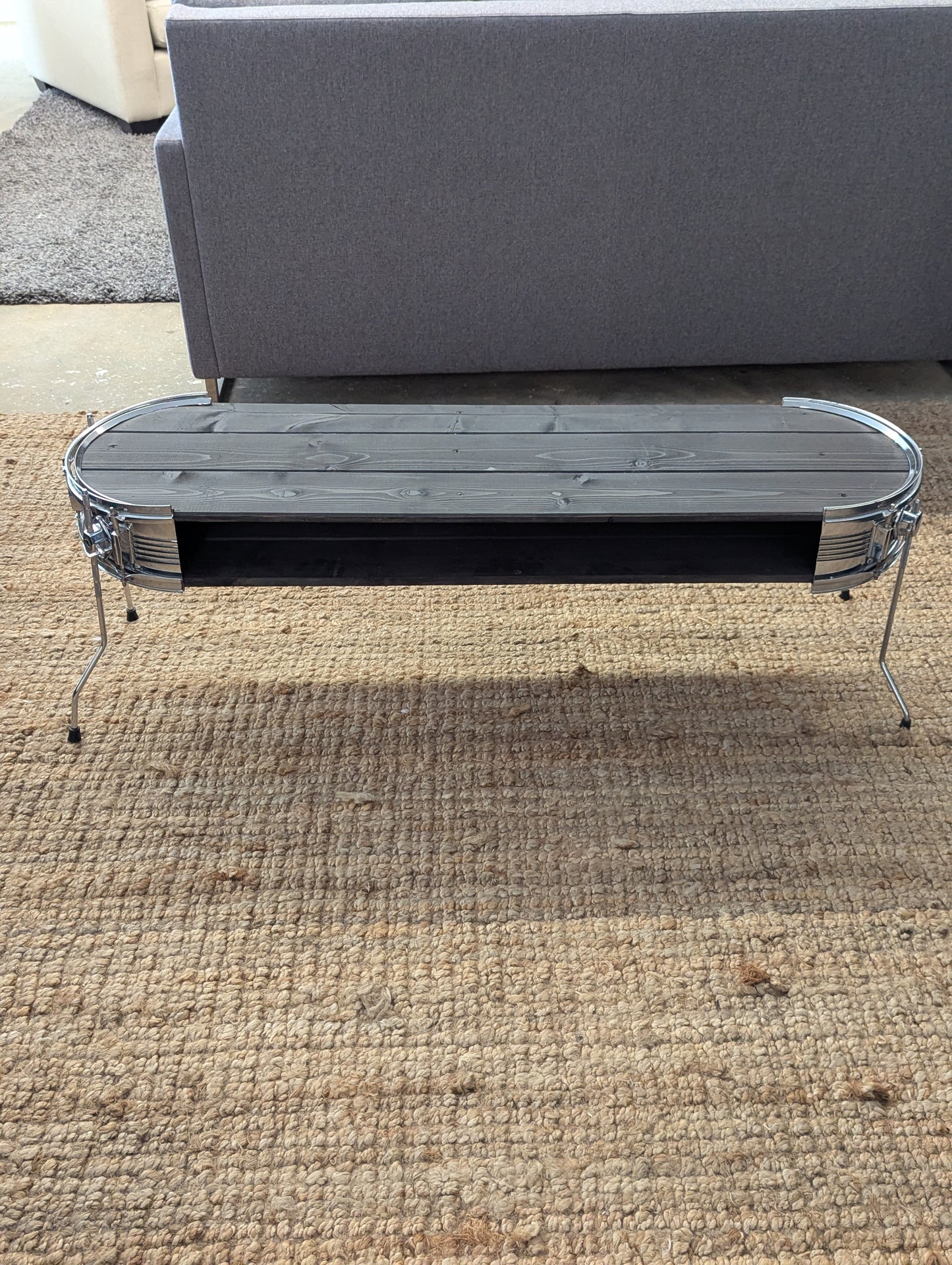 Reclaimed Drum Coffee Table