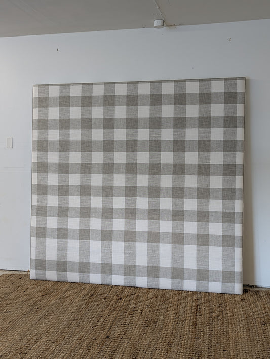 Custom King Headboard w French Cleats