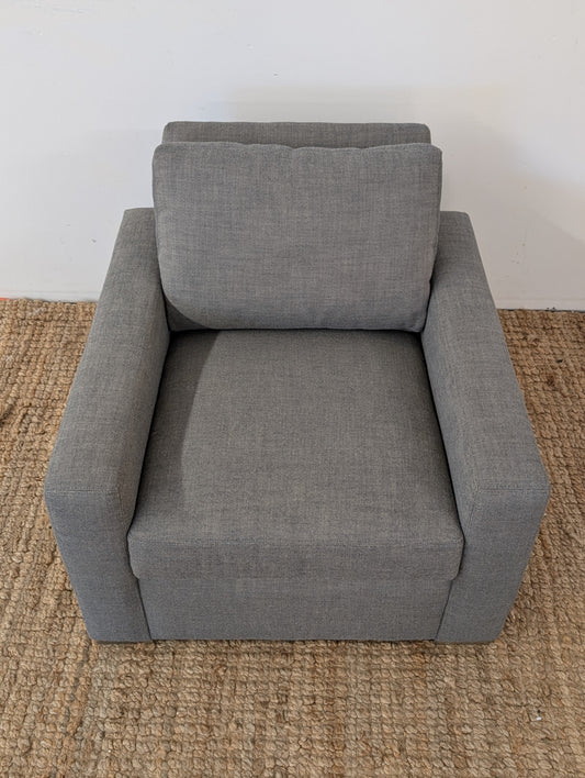 RH Maxwell Chair Perennials® Performance Textured Linen Weave