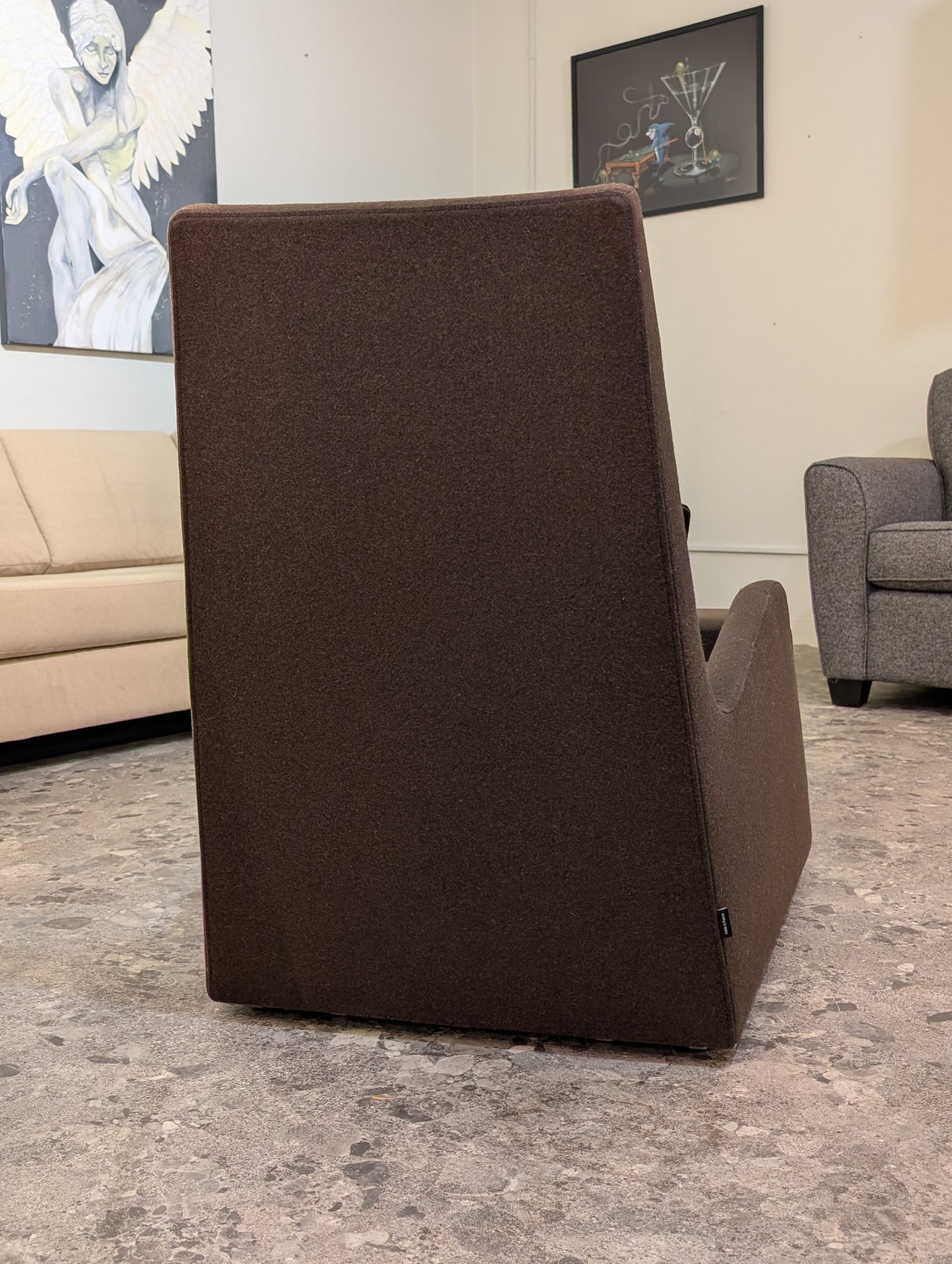Ligne Roset Jil Chair + Ottoman