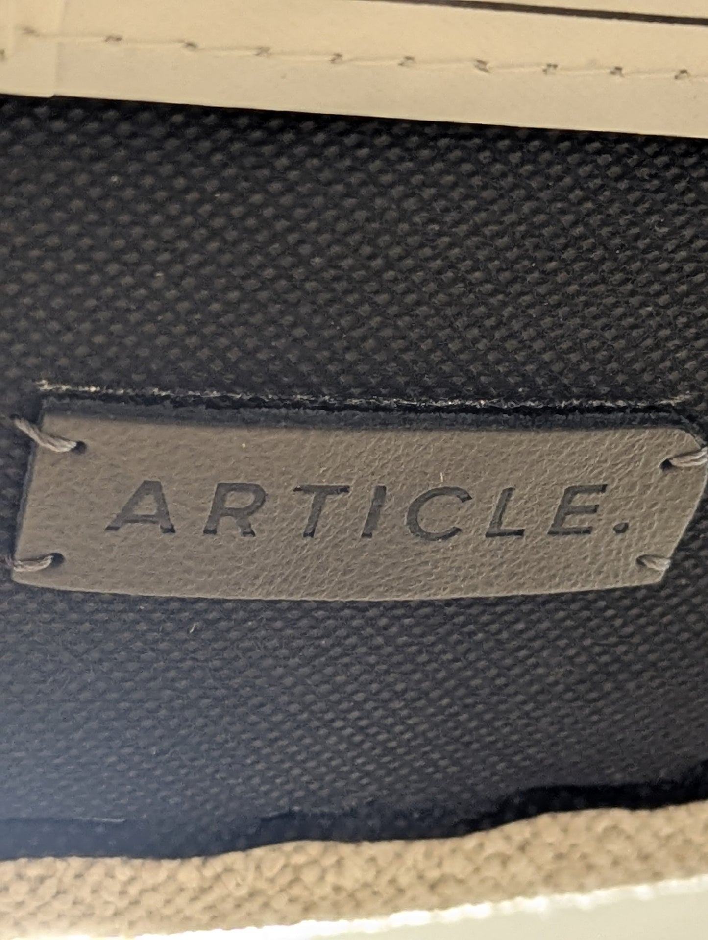 Article Alta Swivel Counter Stool - Oak and Camellia Ivory