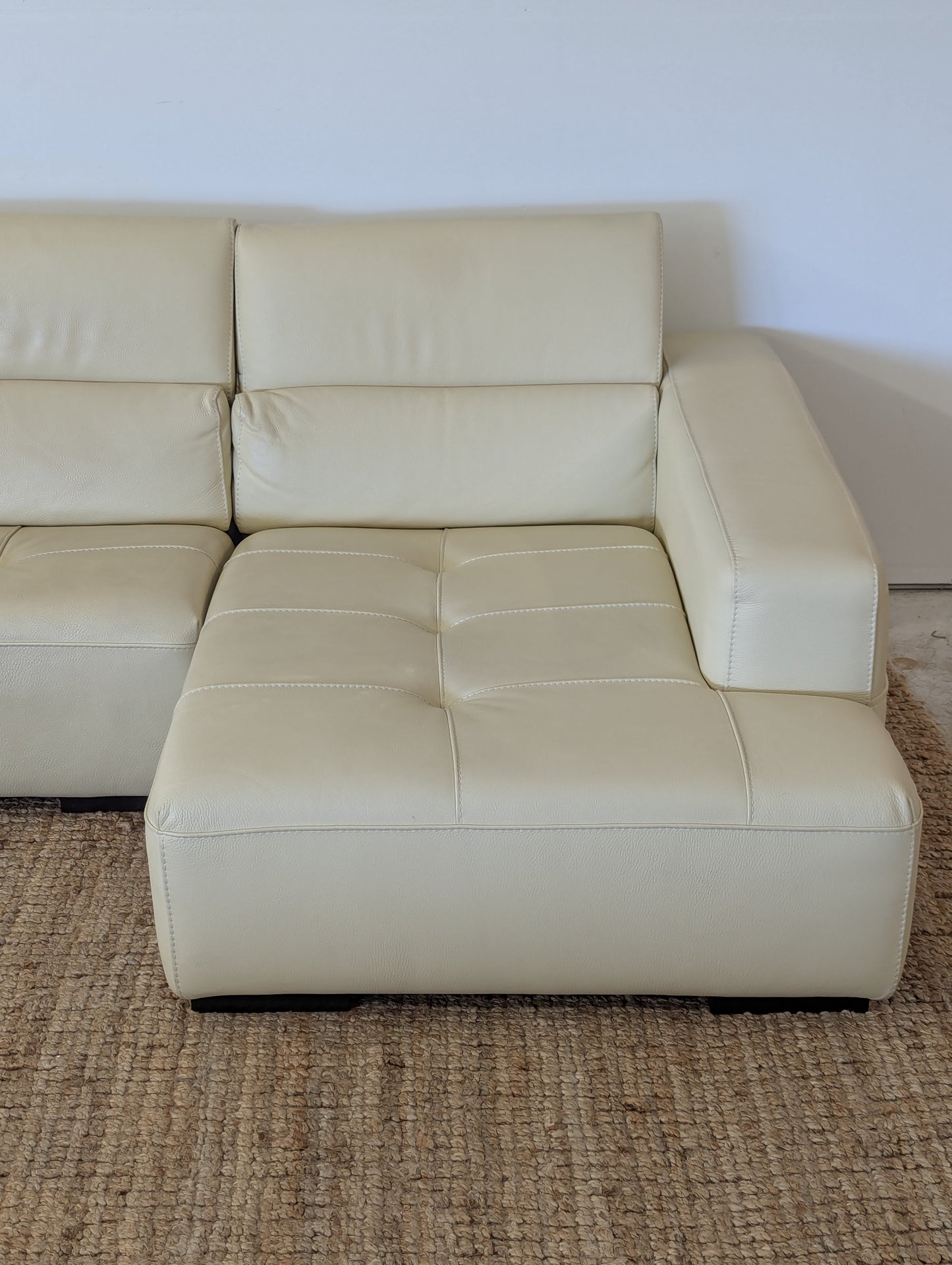 Gamma Tiffany Leather Sectional