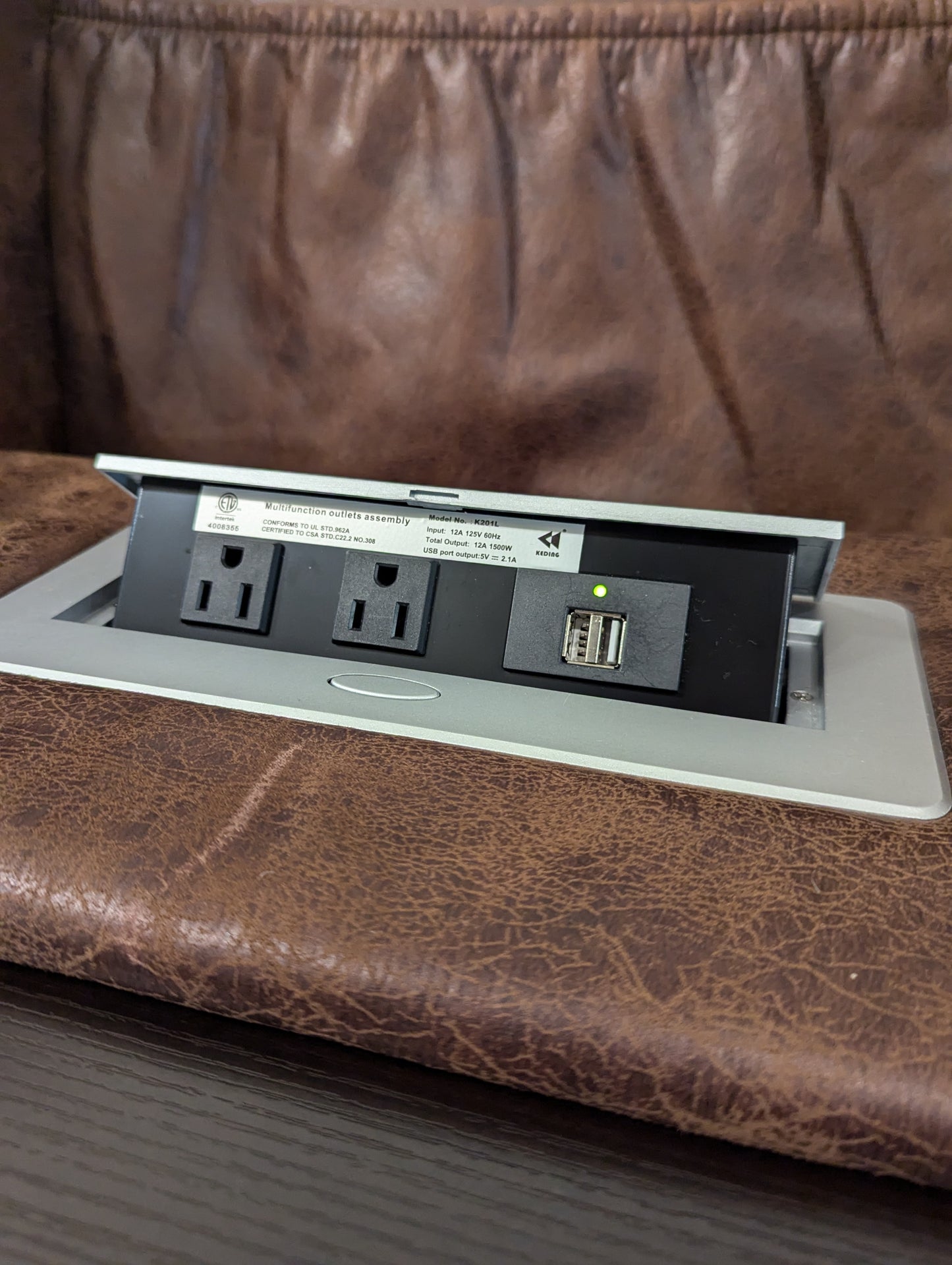 Ashley Owners Box Power Reclining Loveseat with Console