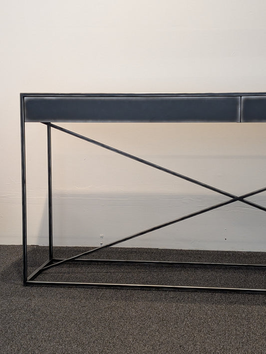 Restoration Hardware Gramercy Mirrored Console Table