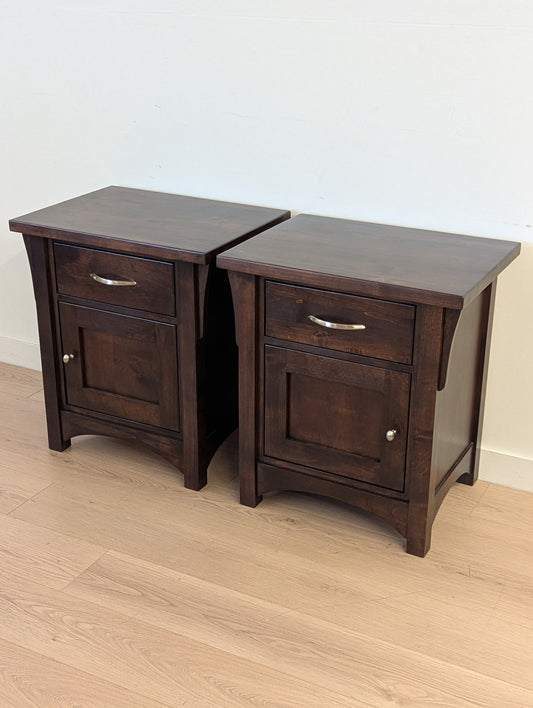 Sahara Home Furniture Solitaire Nightstands (Set of 2)