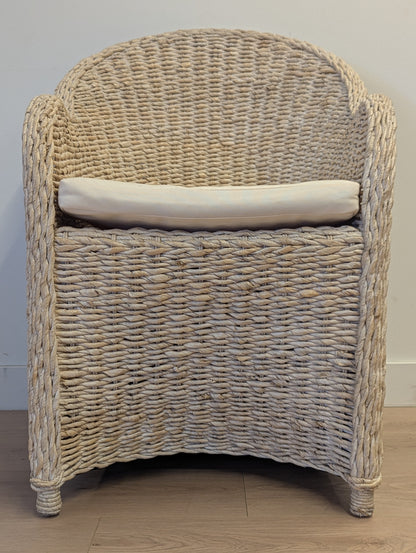 InsideOut Homestore Wicker Club Chairs (Set of 4)