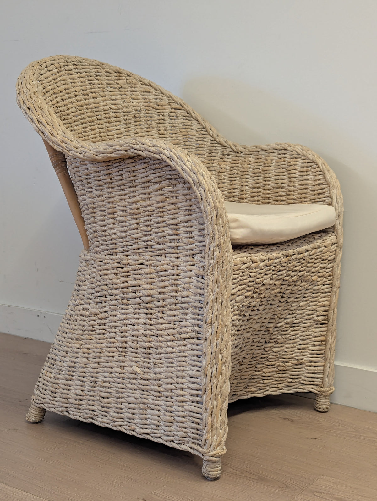 InsideOut Homestore Wicker Club Chairs (Set of 4)