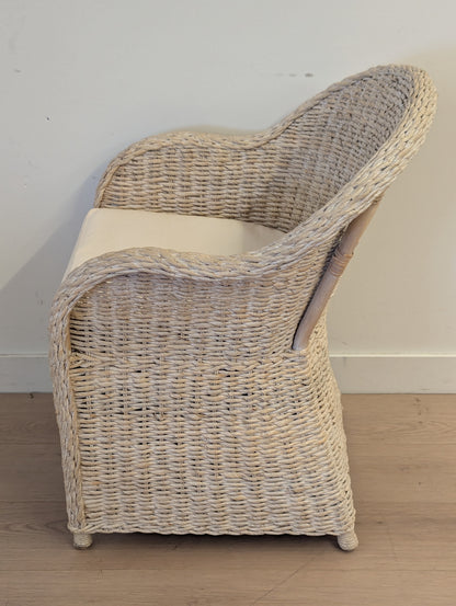 InsideOut Homestore Wicker Club Chairs (Set of 4)
