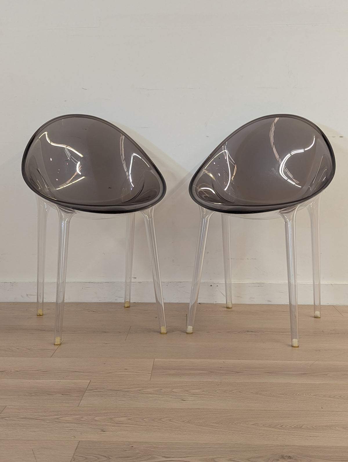 Kartell® "Mr. Impossible" Chair by Philippe Starck & Eugeni Quitllet (Set of 2)