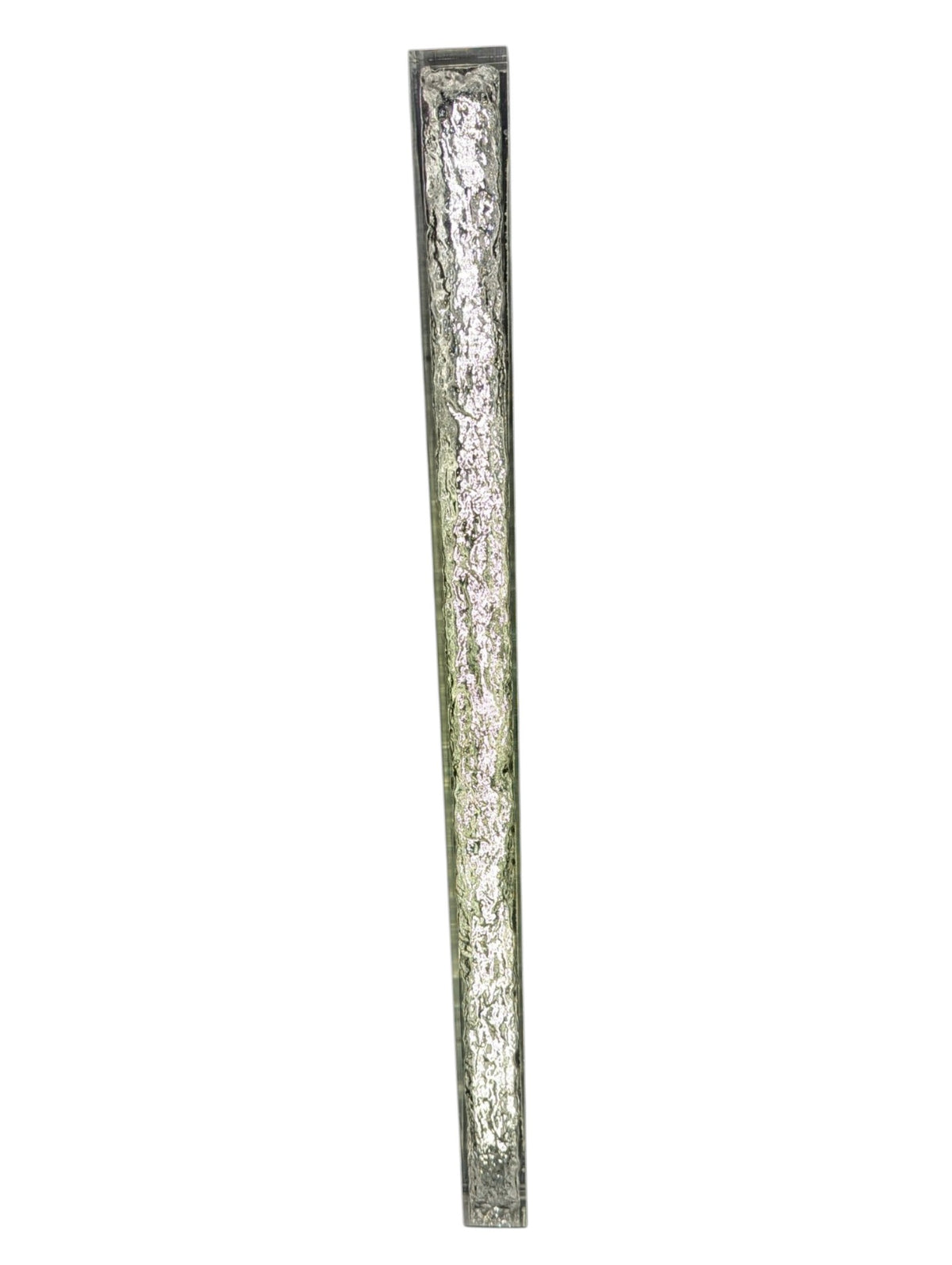 Kendal Lighting "Black Ice with Glacier Glass" LED Linear Pendant - 24”
