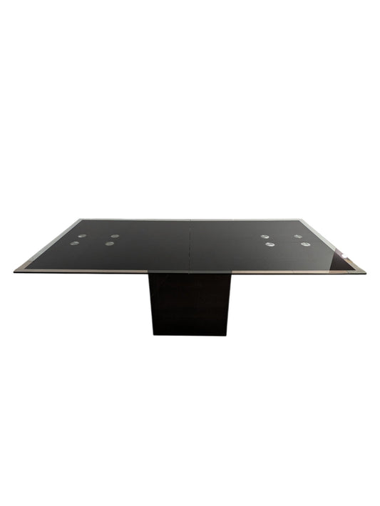 Calligaris Extendable Glass and Marble Dining