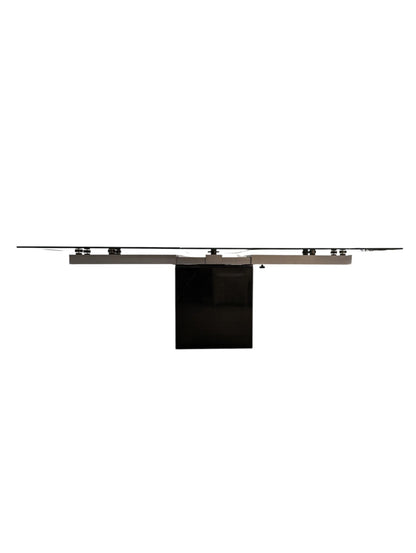 Calligaris Extendable Glass and Marble Dining