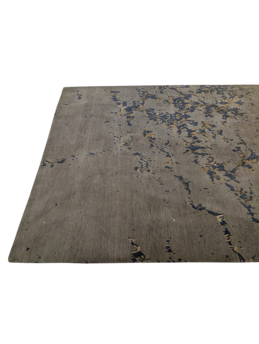 Abstract Wool Blend Rug (6' x 8'10")