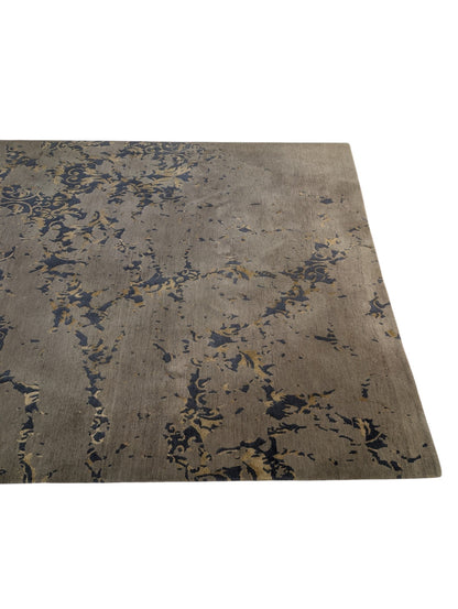 Abstract Wool Blend Rug (6' x 8'10")