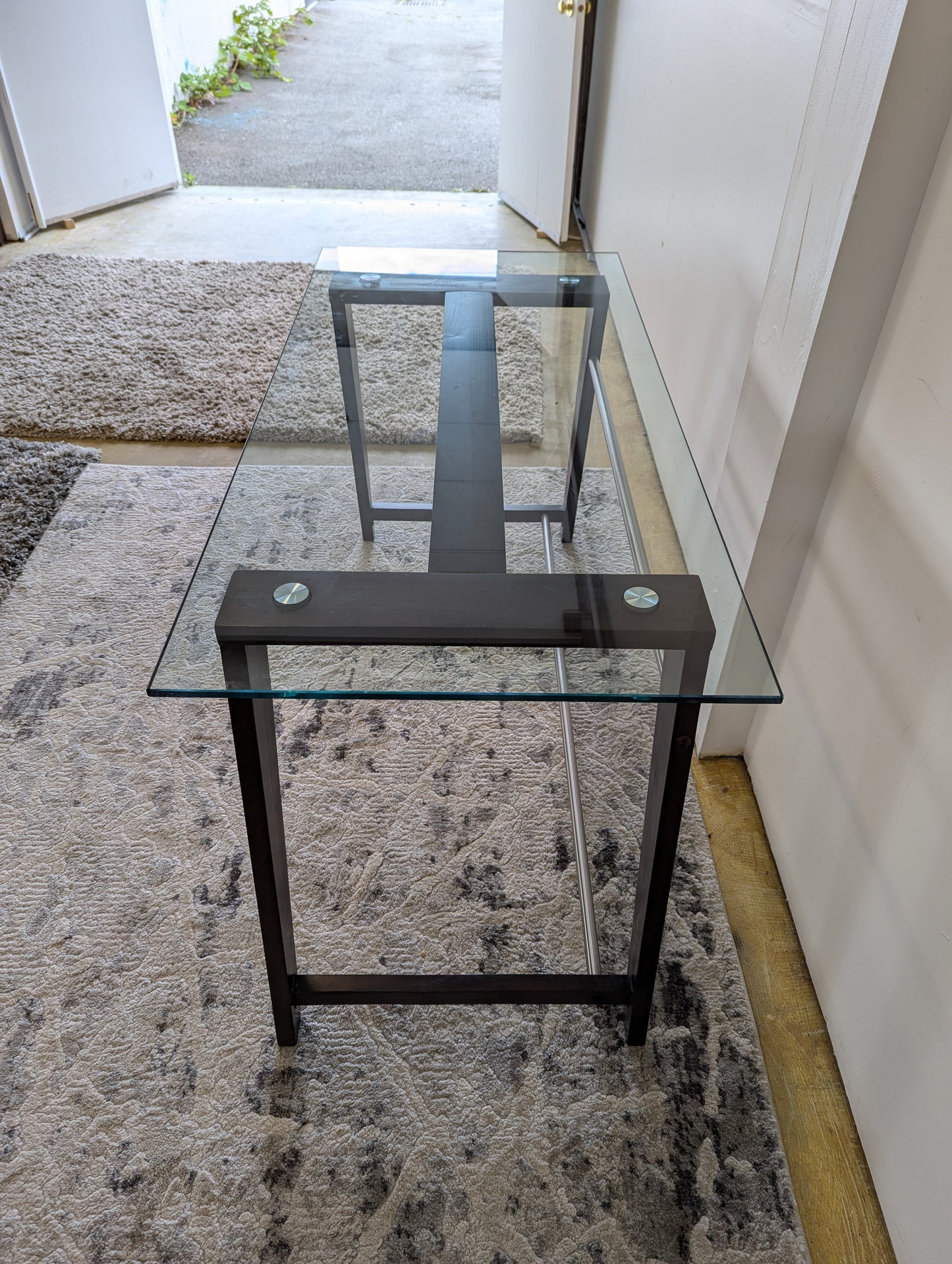 Glass Desk