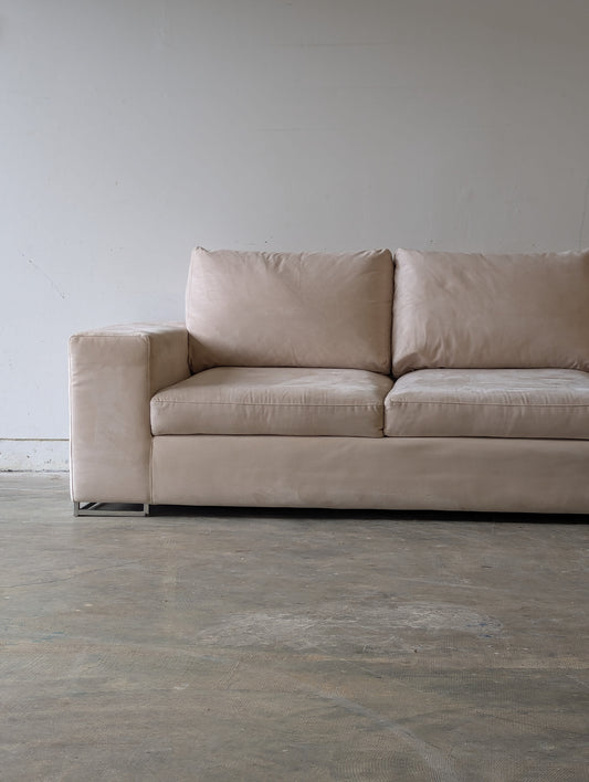 Microsuede Designer Sofa