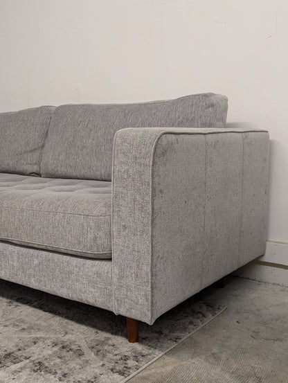 Grey MCM Style Sofa