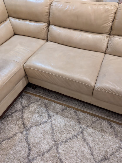 Scan Designs Leather Sectional