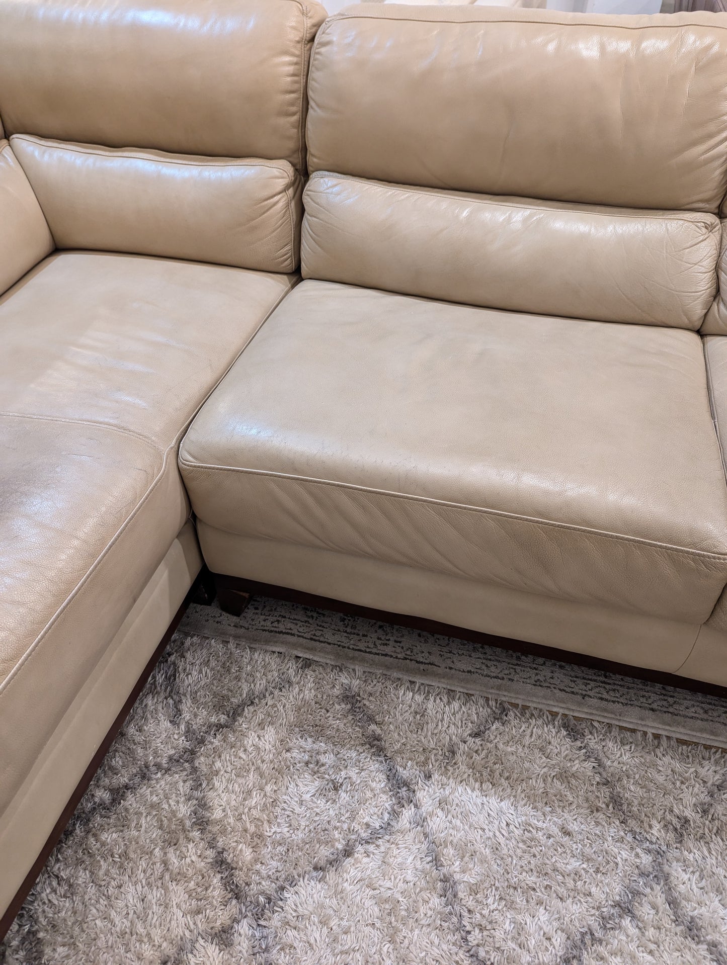 Scan Designs Leather Sectional