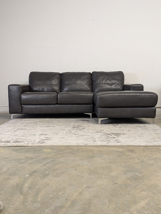 Scan Design Leather Sectional