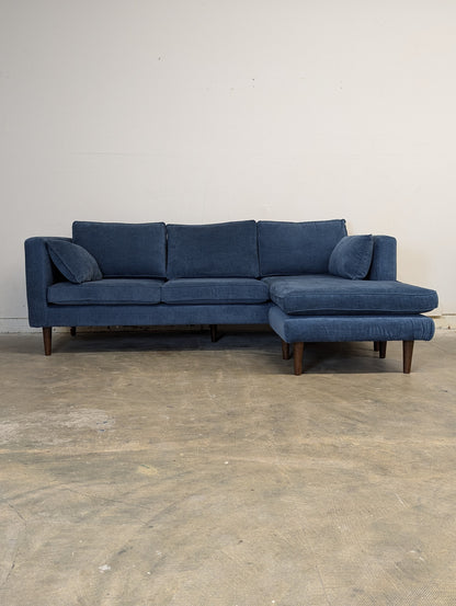 MCM Style Reversible Sectional