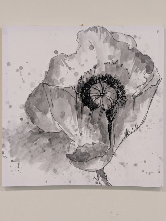 Printed Picture Flower