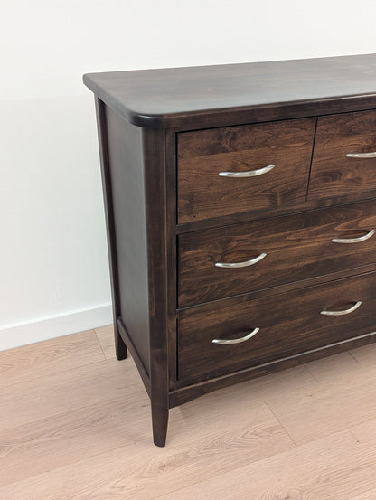 Solid Wood 6-Drawer Dresser