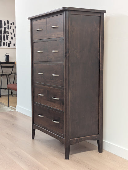 Solid Wood Tallboy Dresser