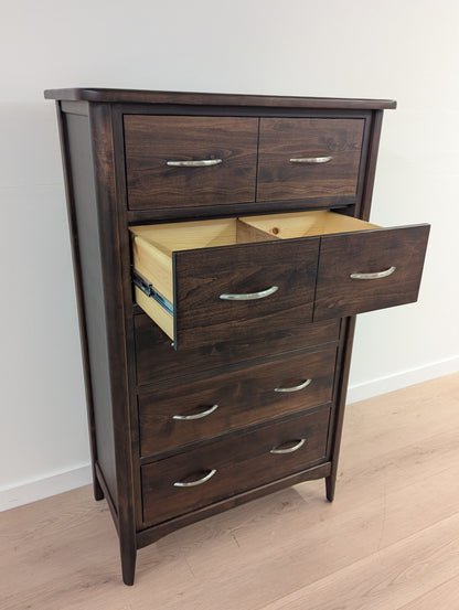 Solid Wood Tallboy Dresser