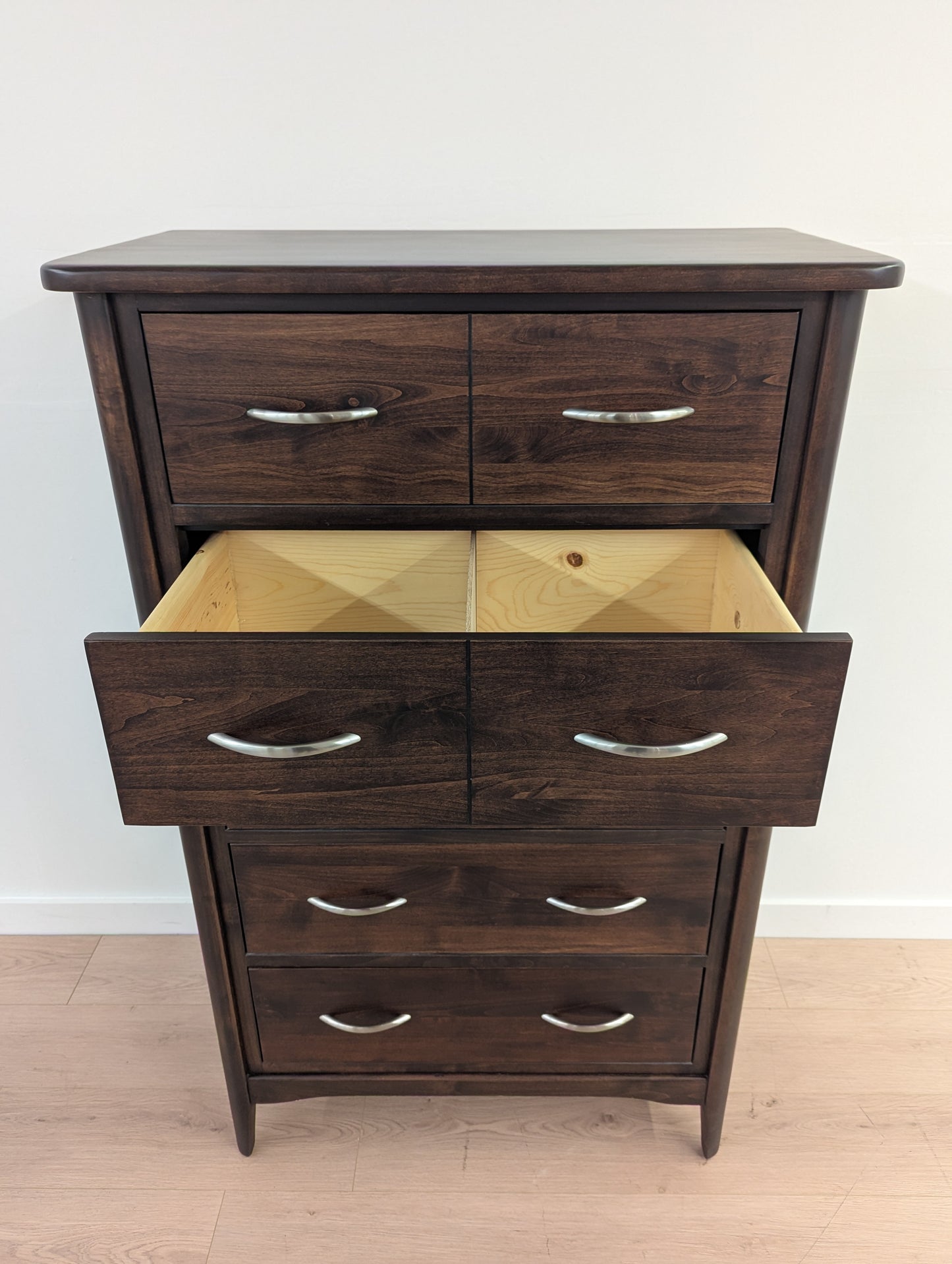 Solid Wood Tallboy Dresser