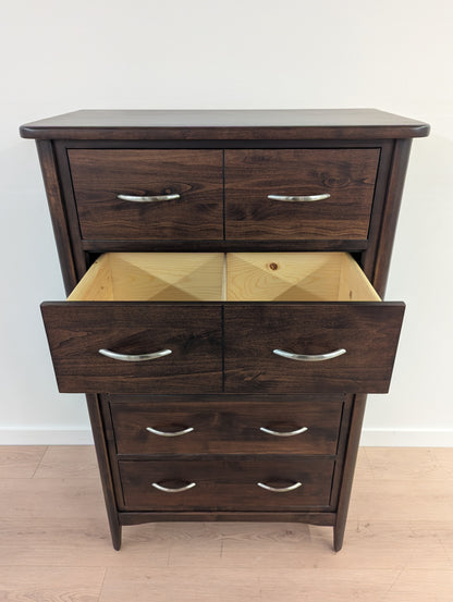 Solid Wood Tallboy Dresser