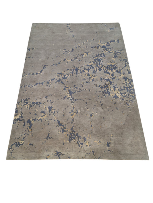 Abstract Wool Blend Rug (6' x 8'10")