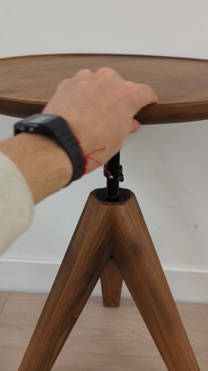 Rejuvenation Foss Adjustable Side Table
