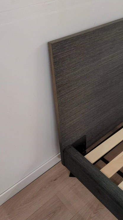 Ghost Queen Bedframe Veneer + Metal Legs and Slats
