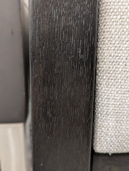 Restoration Hardware Cayden Upholstered Panel Canopy Bed