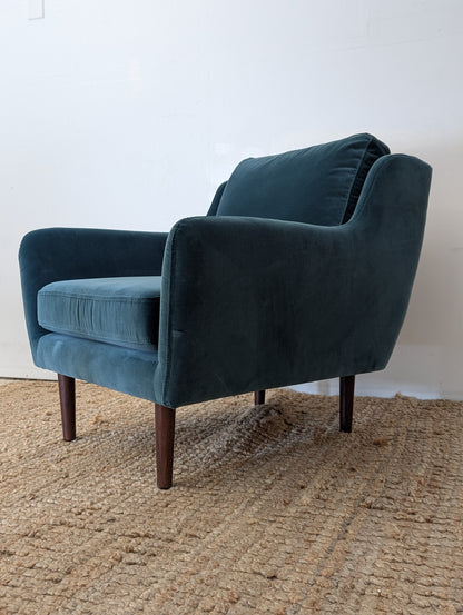 Article Matrix 30.5" Velvet Lounge Chair