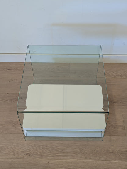 Scan Designs Glass End Table