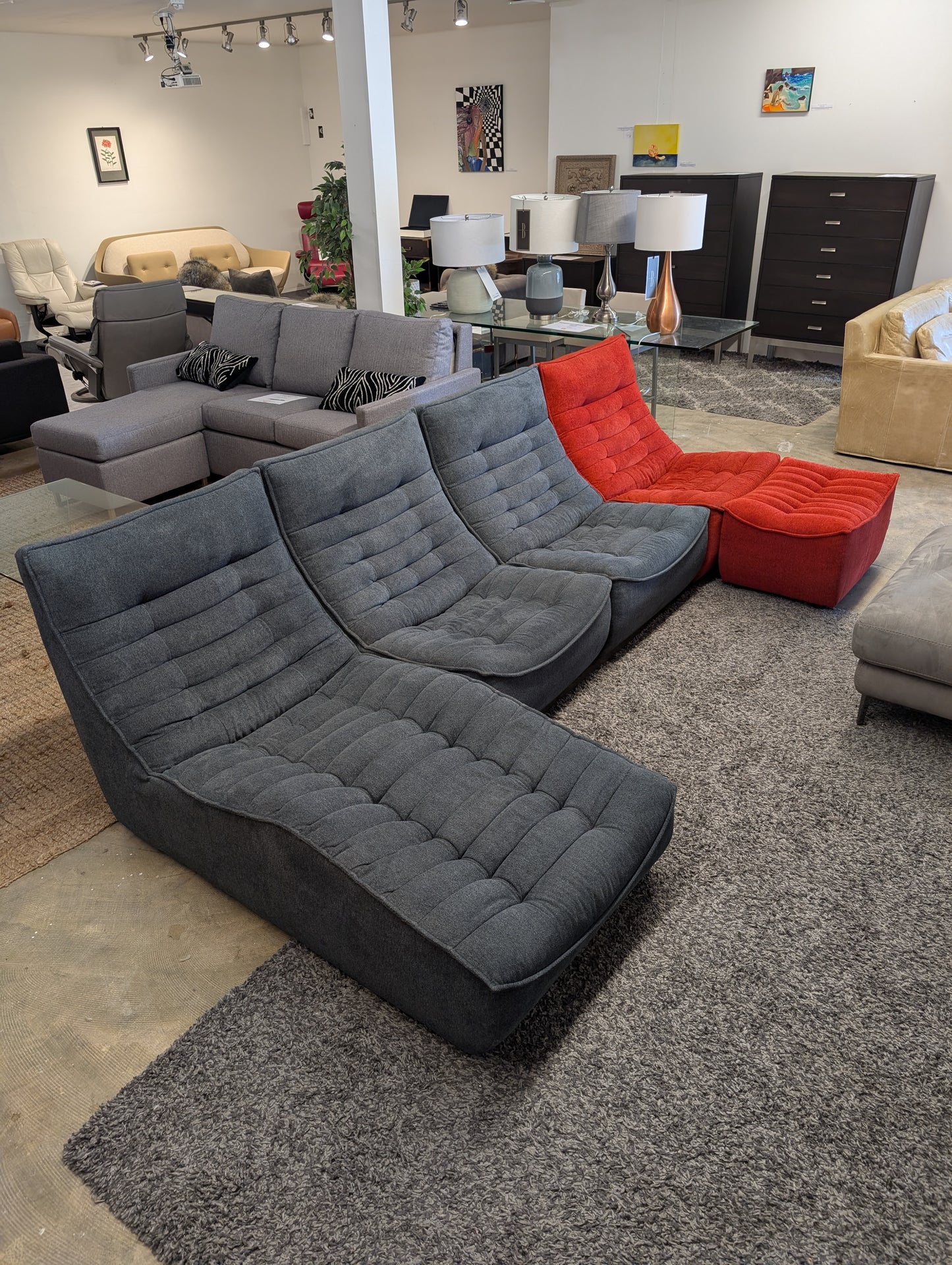 Calia Italia Fox Trot Modular Sectional