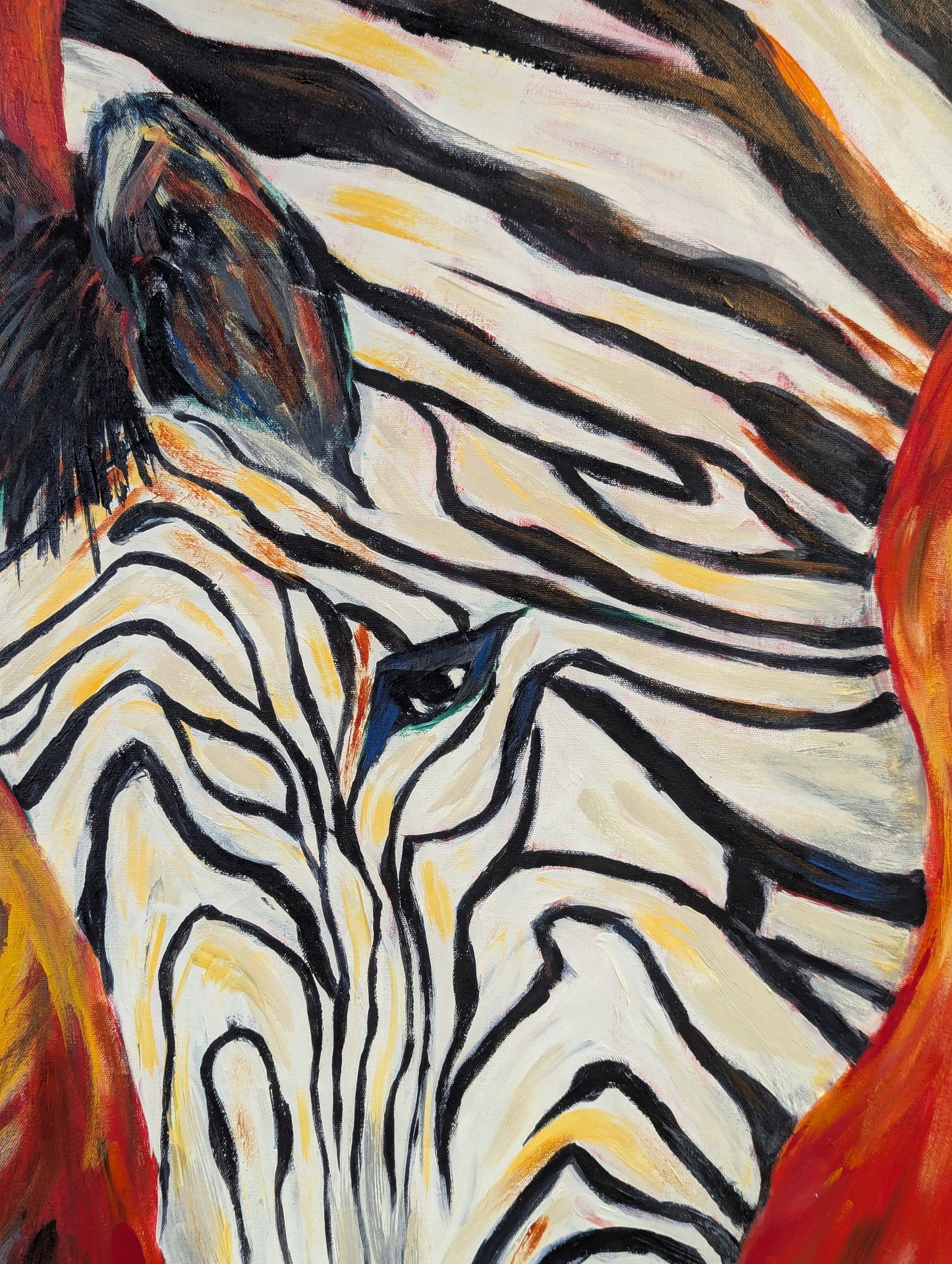 Zebra II by Joan Turner