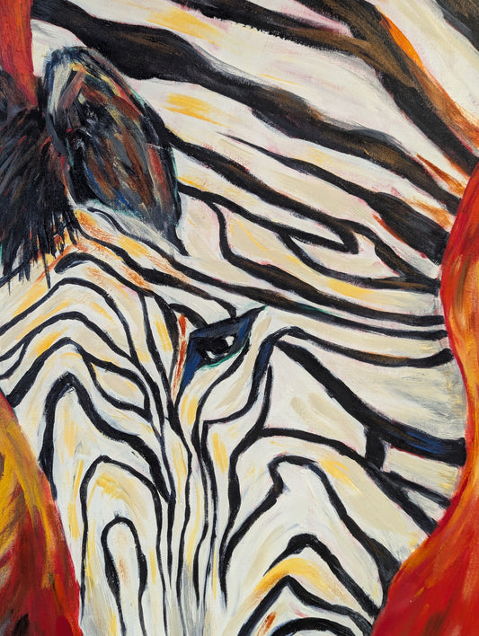 Zebra II by Joan Turner