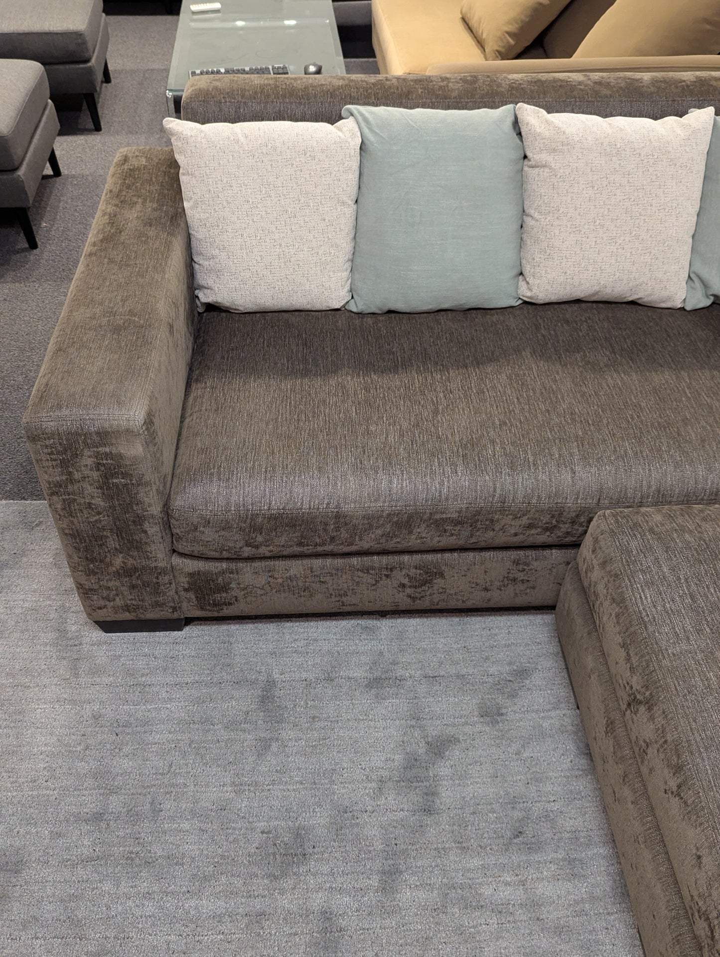 Baker Furniture Sofa + Ottoman